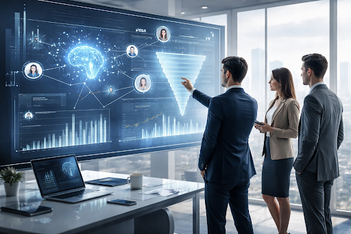 AI-Driven Sales Funnel and Customer Data Analytics for B2B Business Strategy