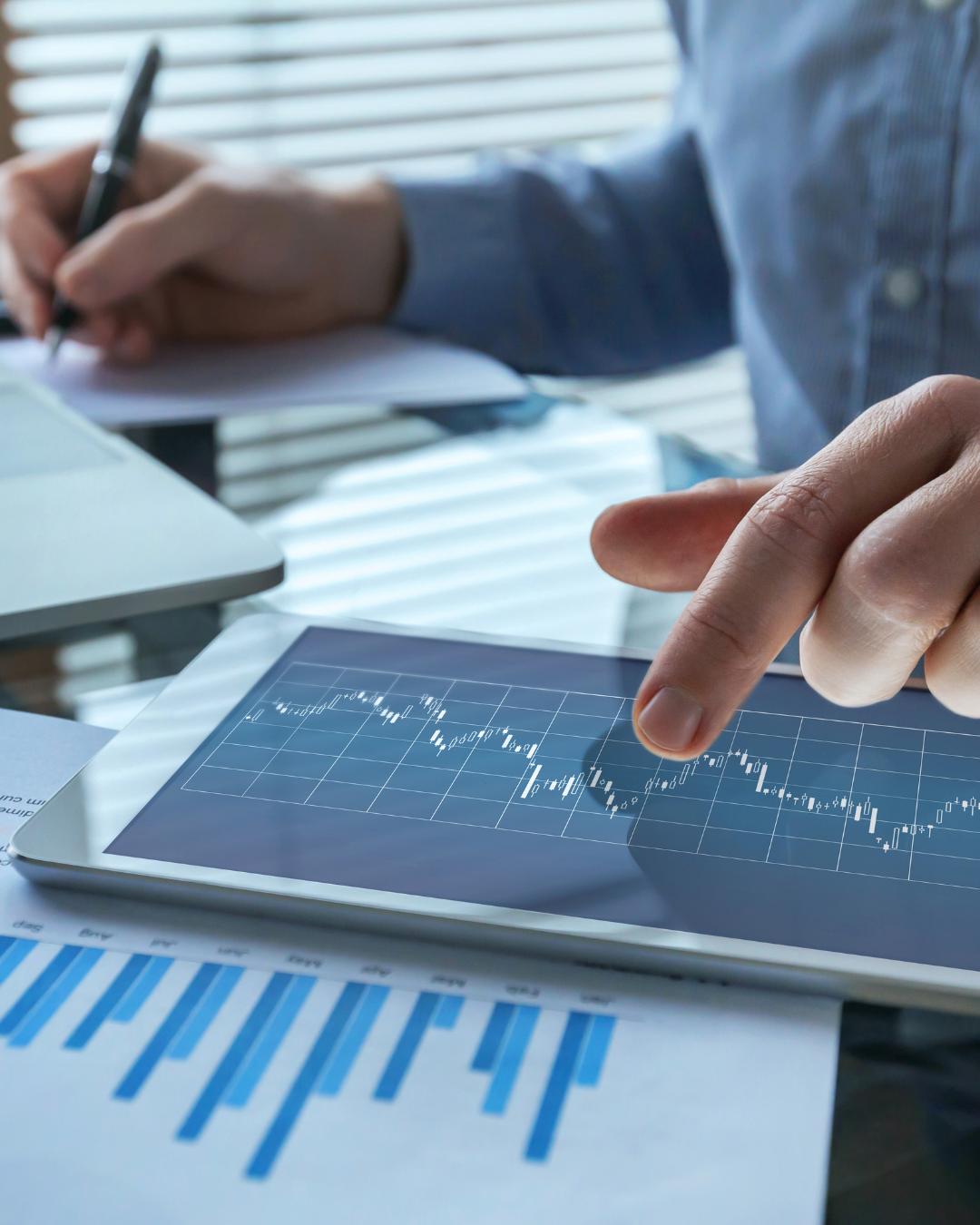 Business Analytics Dashboard Showing Data Performance Trends and Marketing Insights